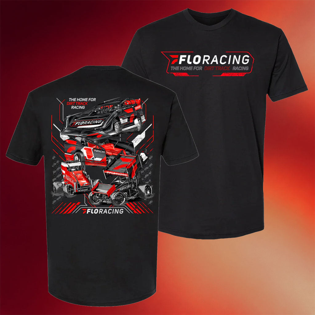 FloSports Merch 2026 Home Of Dirt T-Shirt Black Floracing Shirt Gift For Sports Fans - Merchluma