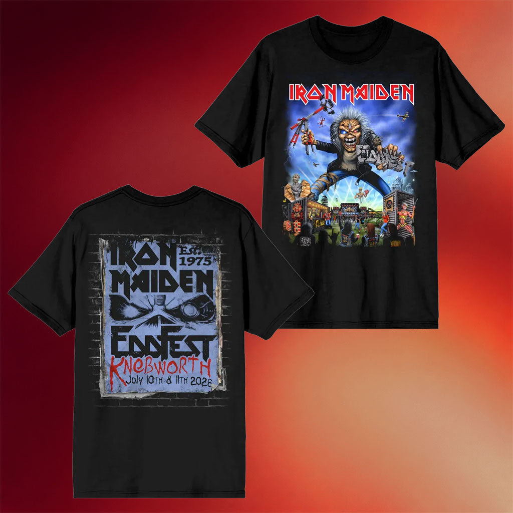 Iron Maiden Merch 2026 EddFest Event T-Shirt Iron Maiden Shirt Gift For Heavy Metal Band Fans - Merchluma