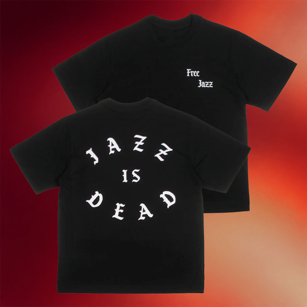 Jazz Is Dead Merch 2026 Free Jazz T-Shirt Black Unique Gift For Boyfriend - Merchluma