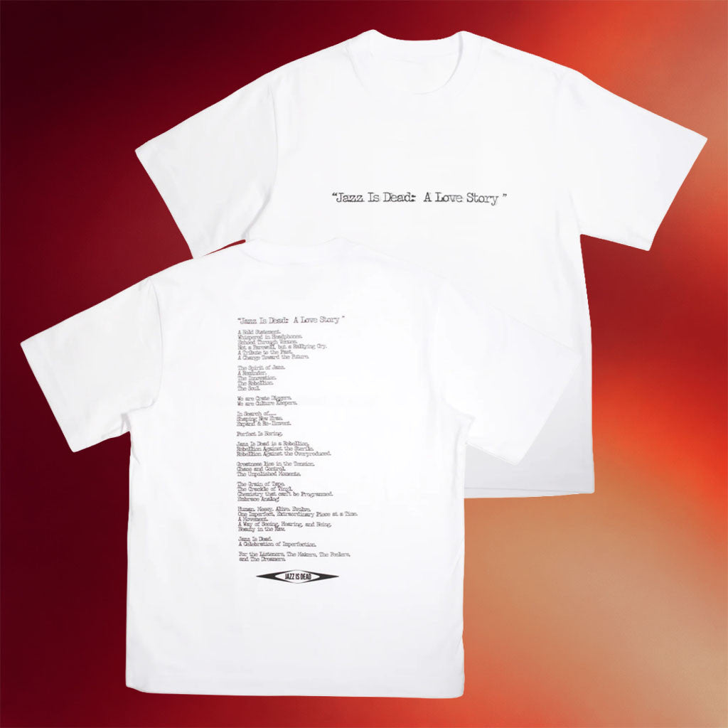 Jazz Is Dead Merch 2026 JID Love Story T-Shirt Gifts For Music Fans - Merchluma