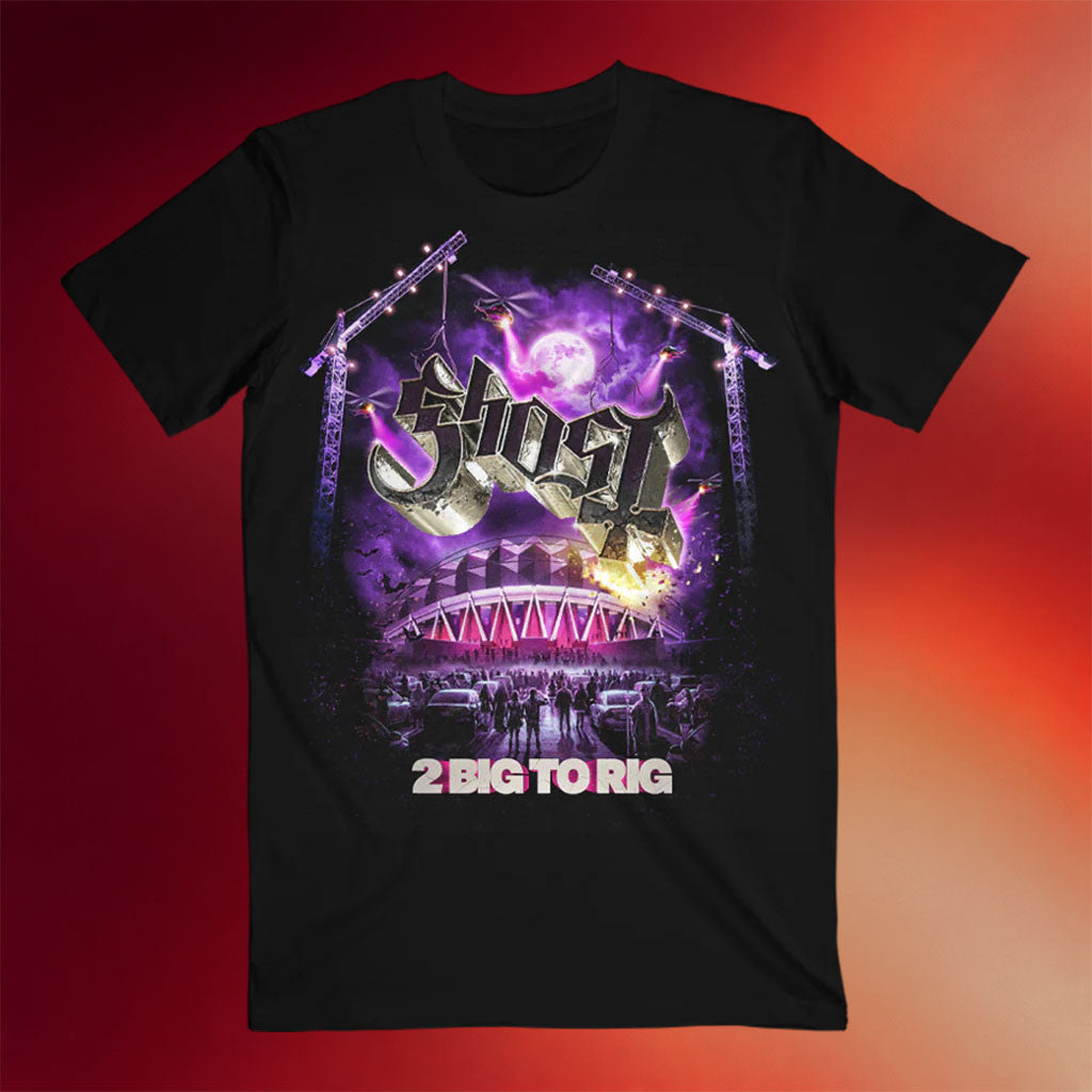 Ghost Merch 2026 2 Big To Rig T-Shirt Ghost Band Merch Gifts For Rock Music Lovers - Merchluma
