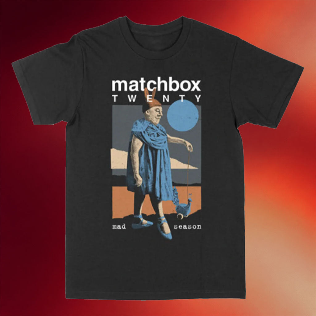 Matchbox Twenty Merch 2026 Mad Season 25 Year T-Shirt Cool Gifts For Rock Lovers - Merchluma