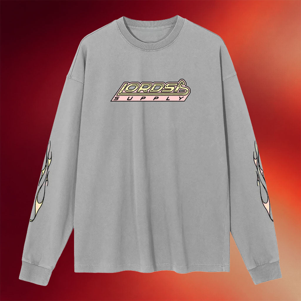 Lords Supply Merch 2026 Flame Long Sleeve Shirt Birthday Ideas For Husband - Merchluma