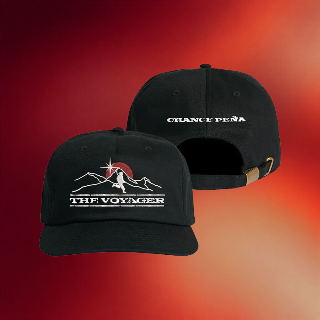 Chance Pena Merch 2026 Voyager Hat Embroidered Cool Gifts For Music Lovers - Merchluma