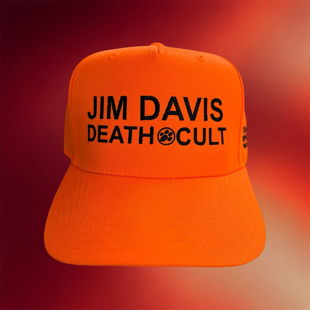 Night Gallery Merch 2026 Jim Davis Death Cult Hat Embroidered Birthday Gift Ideas For Him - Merchluma