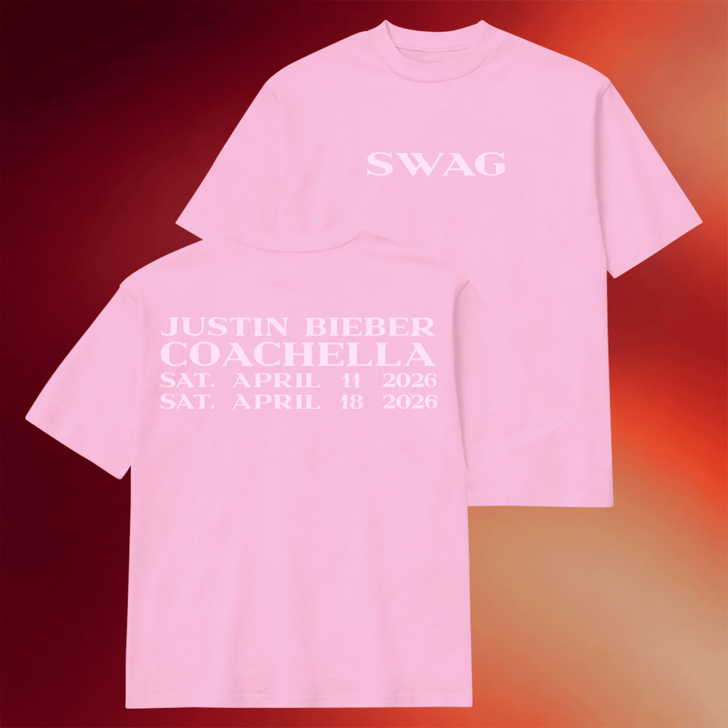 Oasis SKYLRK Justin Bieber Merch 2026 Swag Album T-Shirt Bieber Coachella Merch Gift Ideas - Merchluma