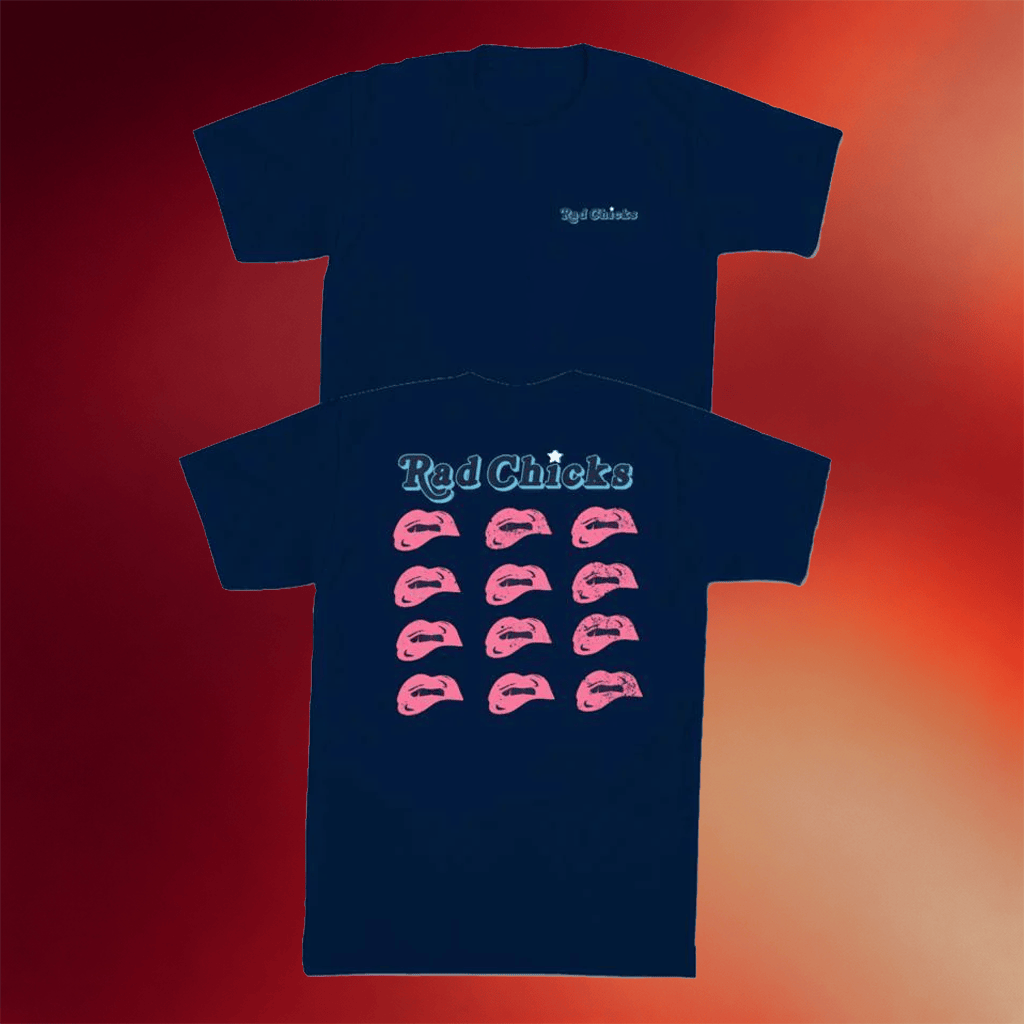 Old Row Merch Rad Chicks Lips T-Shirt Old Row Shirt Best Gifts For Daughter - Merchluma