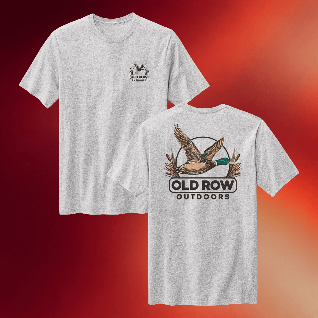 Old Row Merch The Mallard T-Shirt Out Row Outdoors Duck Shirt Gifts For Father - Merchluma