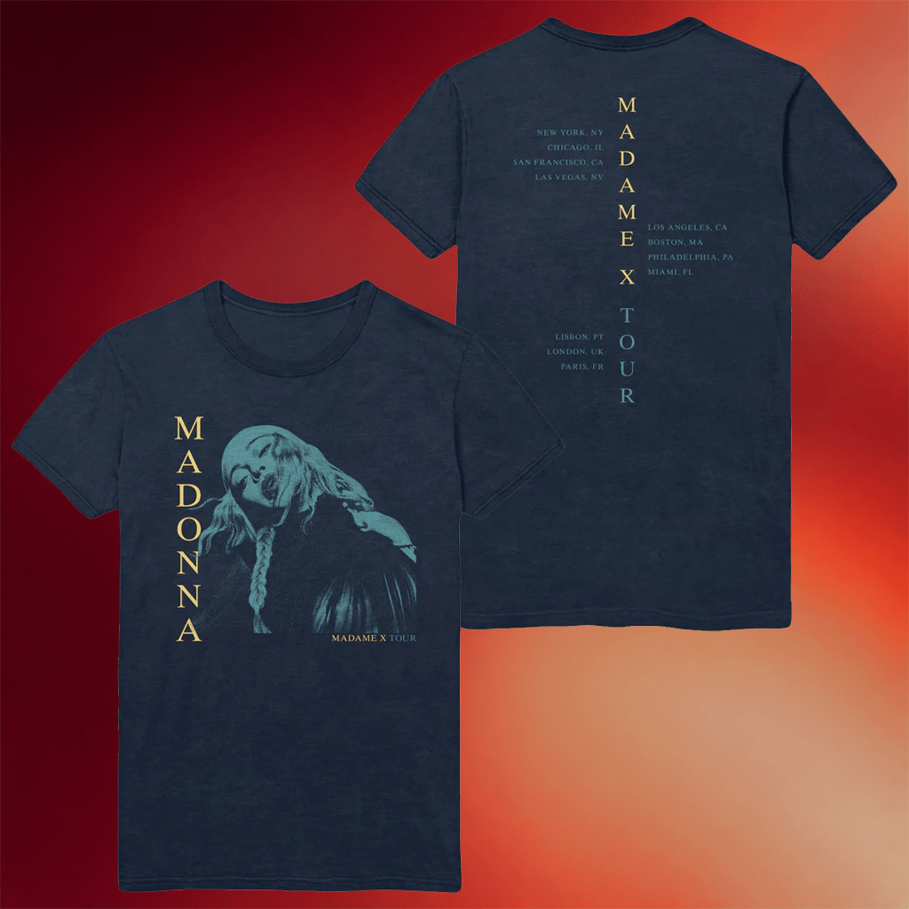 Madonna Merch 2026 I Rise Photo T-Shirt Madame X Tour Shirt Present For Music Lovers - Merchluma