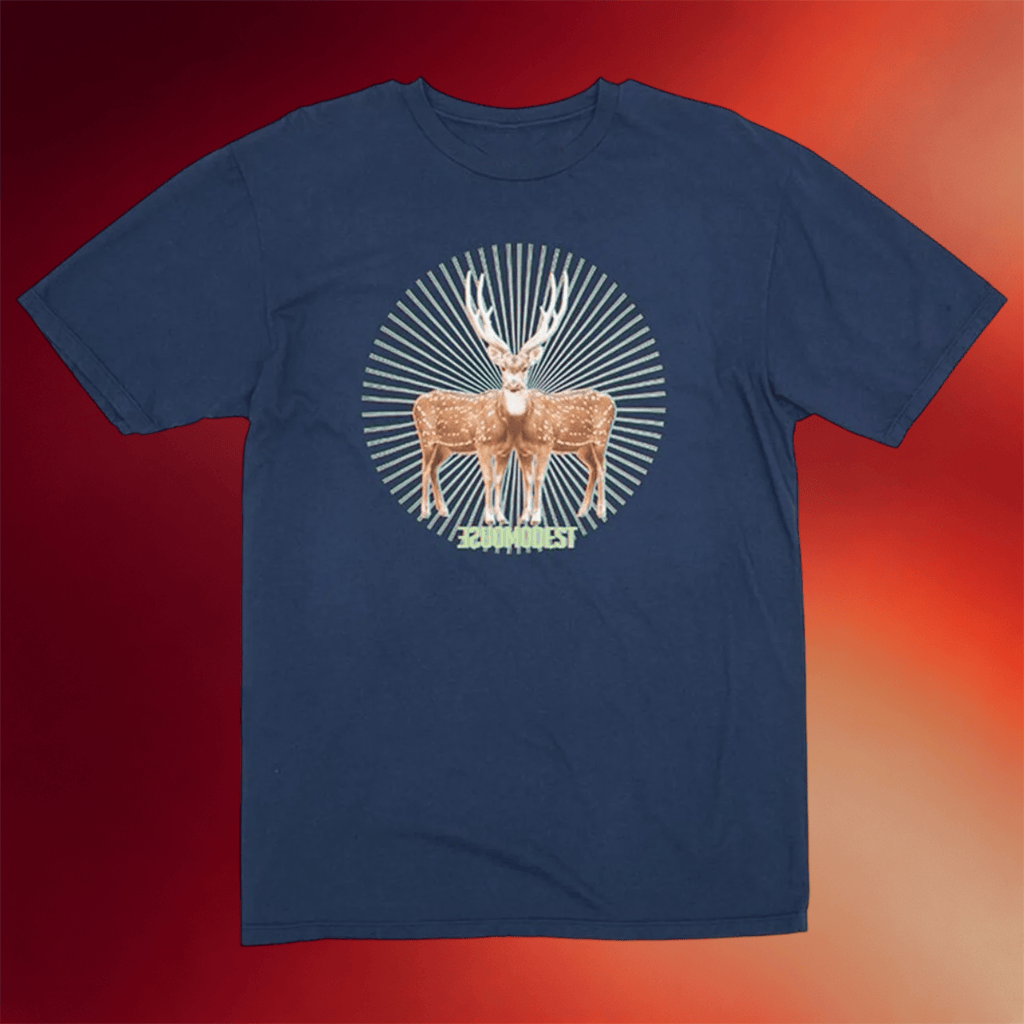 Modest Mouse Merch 2026 Double Deer T-Shirt Best Gifts For Rock Band Fans - Merchluma