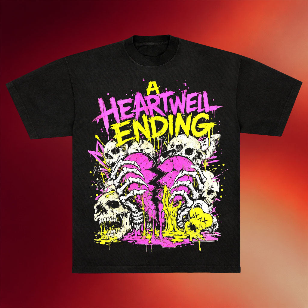A Heartwell Ending Merch 2026 Heartbreak T-Shirt Presents For Rock Music Lovers - Merchluma