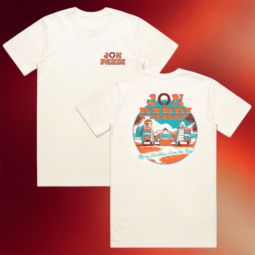 Jon Pardi Merch 2026 Christmas From The Keys T-Shirt Gift For Country Music Lovers - Merchluma