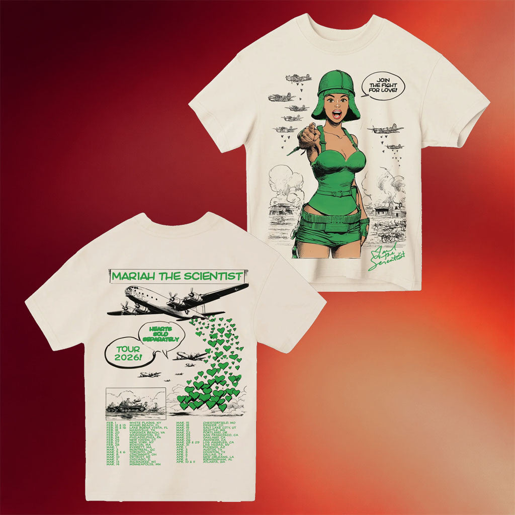 Mariah The Scientist Merch 2026 Comic Tour T-Shirt Best Gifts For Music Lovers - Merchluma