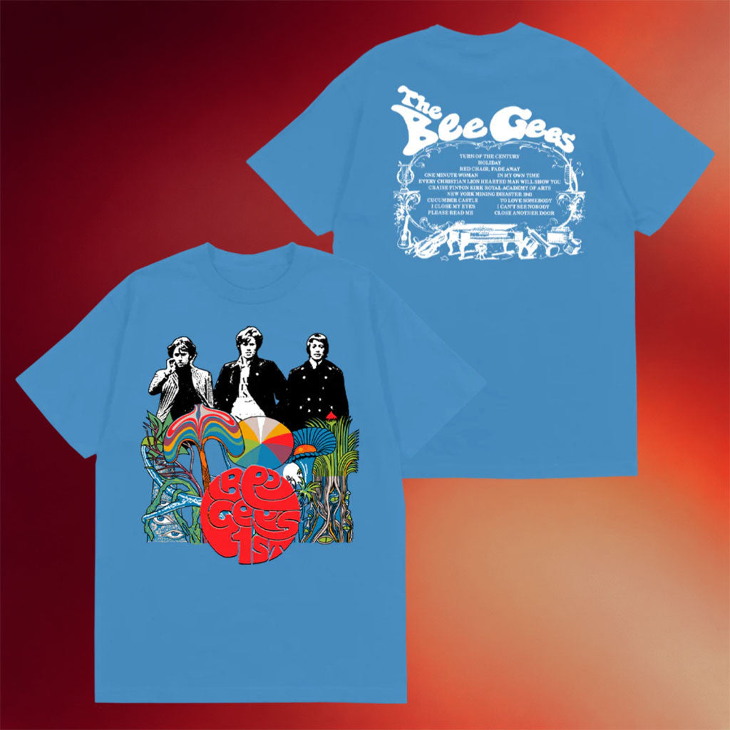 Bee Gees Merch 2026 Bee Gees'1st Tracklist T-Shirt Cool Gifts For Music Lovers - Merchluma