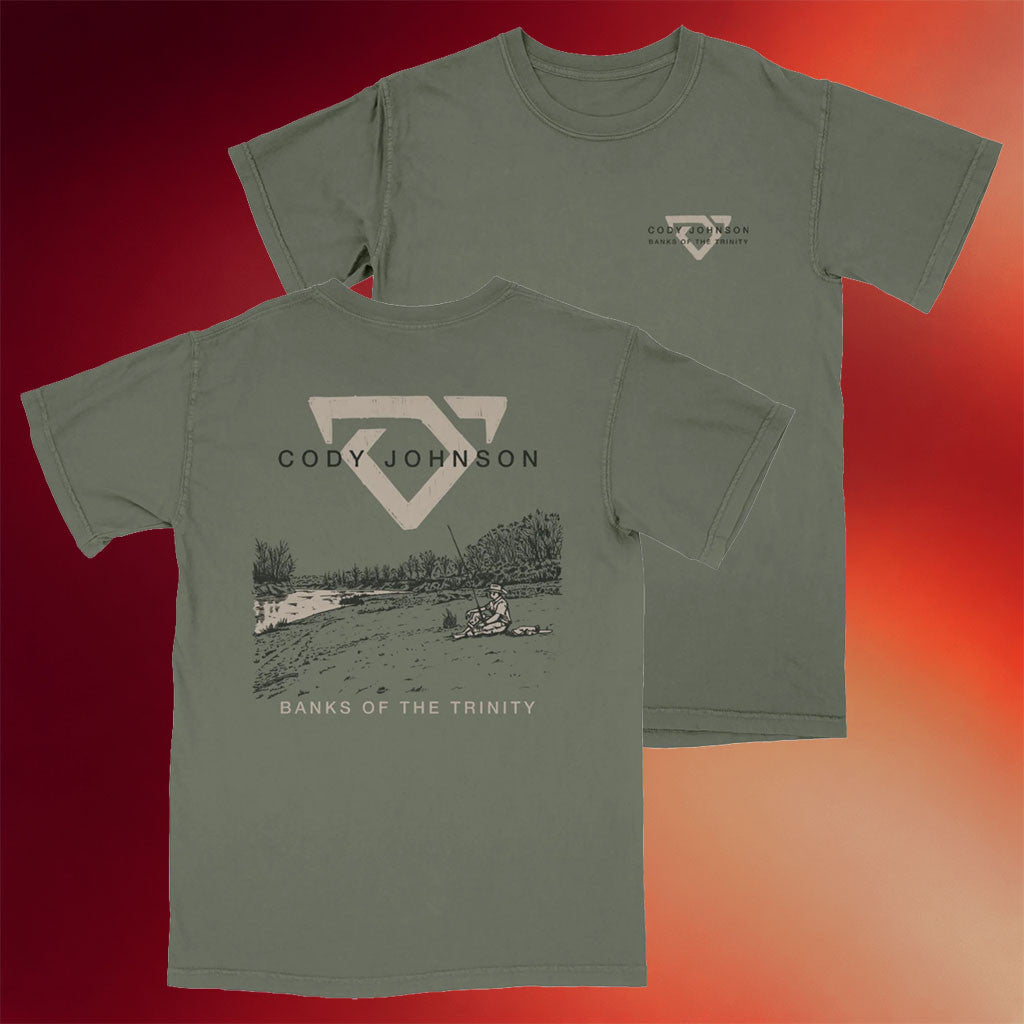 Cody Johnson Merch 2026 River Sketch T-Shirt Music Lover Gift Ideas For Him - Merchluma