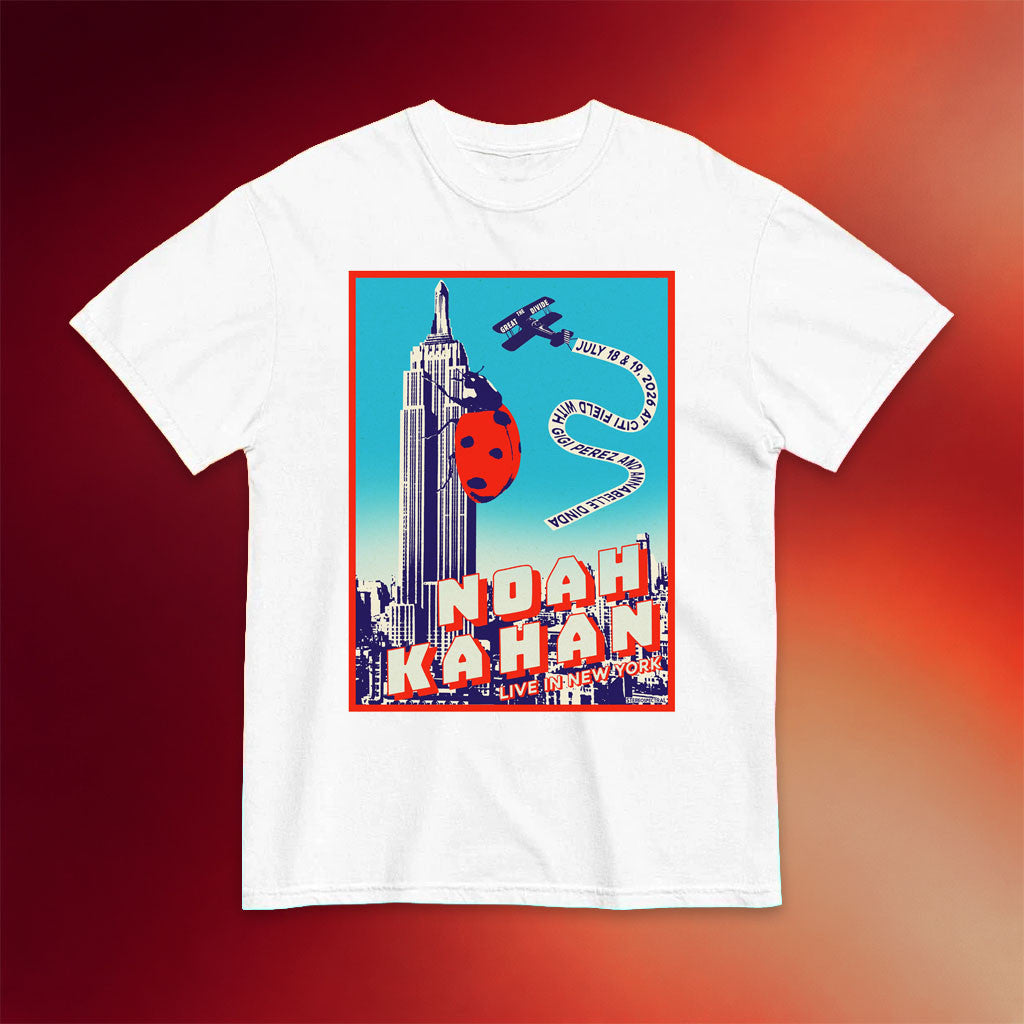 Noah Kahan Merch Citi Field July 18 2026 NK Live In NY T-Shirt Noah Kahan Tour Mech Fan Gifts - Merchluma