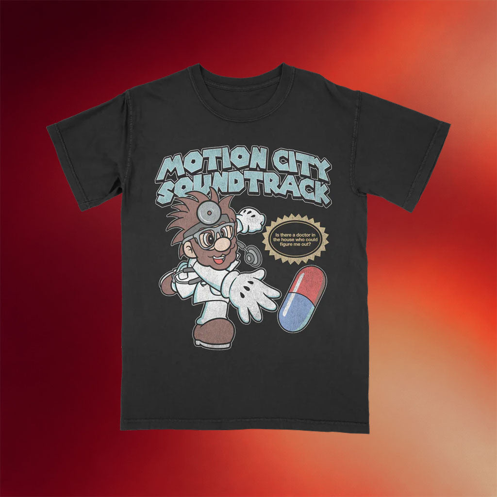 Motion City Soundtrack Merch 2026 Doctor T-Shirt Music Lover Gift Ideas For Him - Merchluma