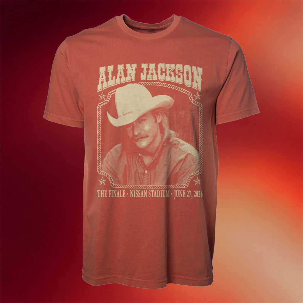 Alan Jackson Merch 2026 The Finale Rope Alan T-Shirt Alan Jackson Final Concert Merch Fan Gifts - Merchluma