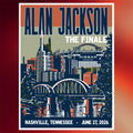 Alan Jackson Merch 2026 Nissan Poster Alan Jackson Finale Merch Wall Art Decor Gift For Fans - Merchluma