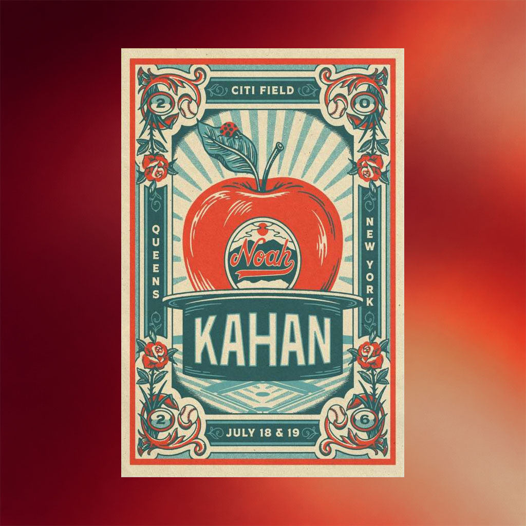 Noah Kahan Merch Citi Field July 18 2026 Noah Kahan Tour Poster Wall Art Decor Gift For Fans - Merchluma