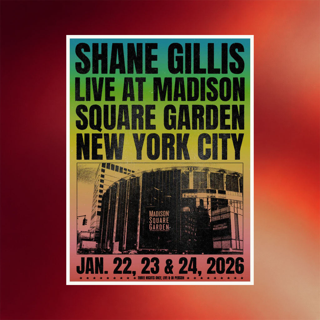 Shane Gillis Merch 2026 MSG Rainbow Poster Shane Gillis Live Merch Wall Art Decor - Merchluma
