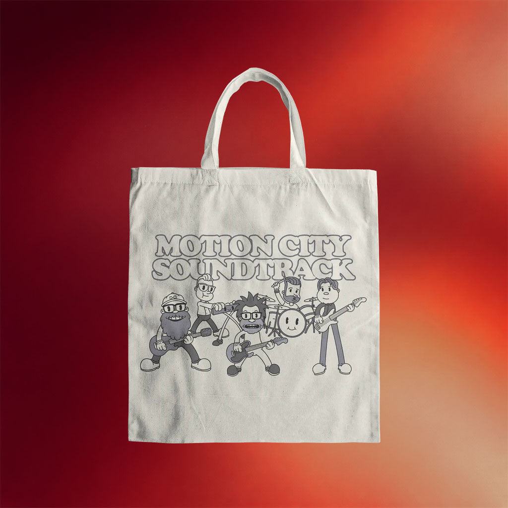 Motion City Soundtrack Merch 2026 Band Tote Bag Presents For Rock Music Lovers - Merchluma