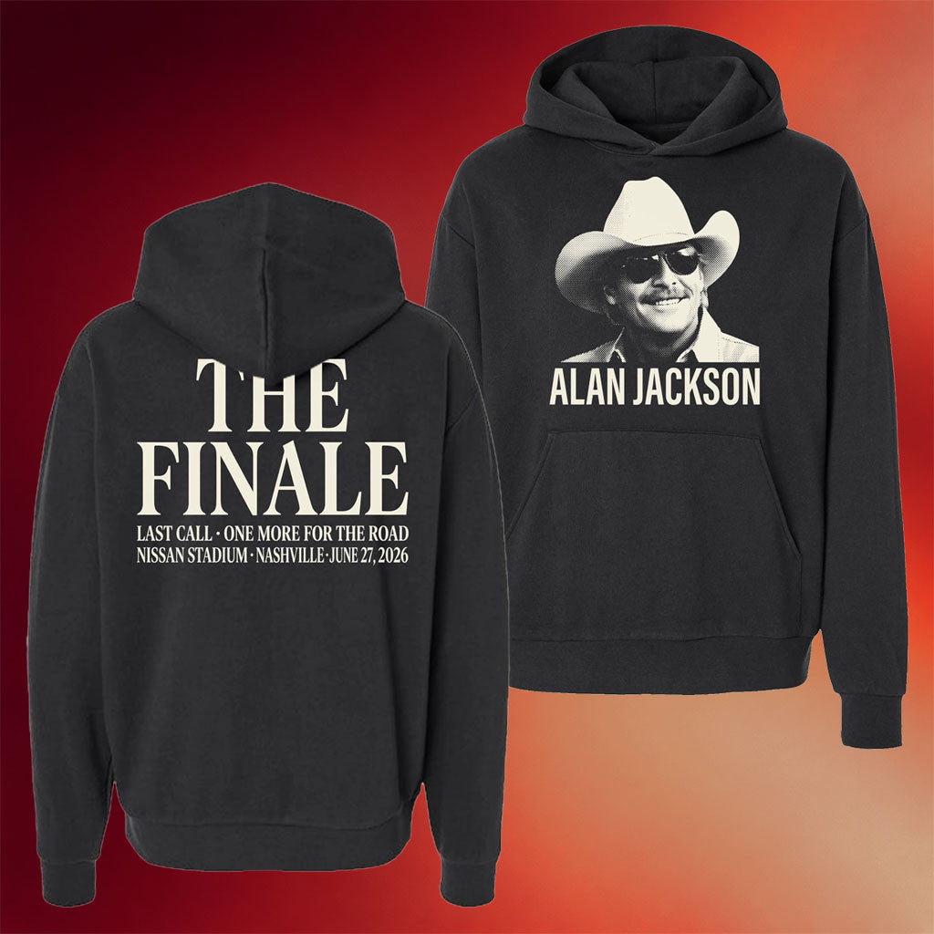 Alan Jackson Merch 2026 Alan Jackson Last Call Hoodie AJ Finale Merch Gift For Country Fans - Merchluma