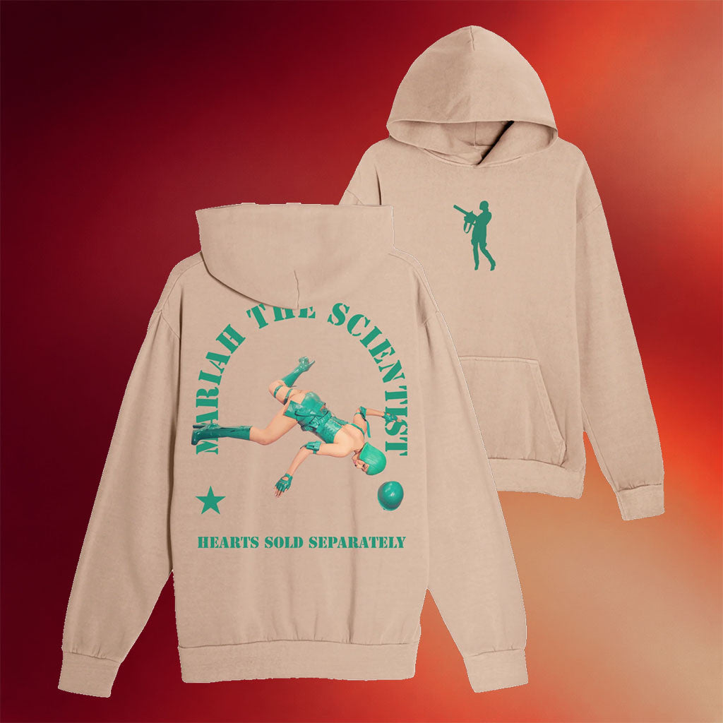 Mariah The Scientist Merch 2026 Shot Down Hoodie Hearts Sold Separately Hoodie Gift For Fans - Merchluma
