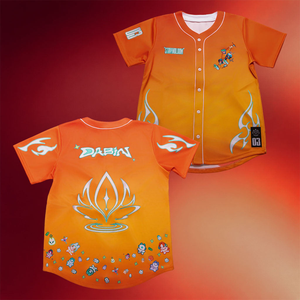Dabin Merch 2026 Stay In Bloom SF Baseball Jersey Gifts For Your Boyfriend - Merchluma