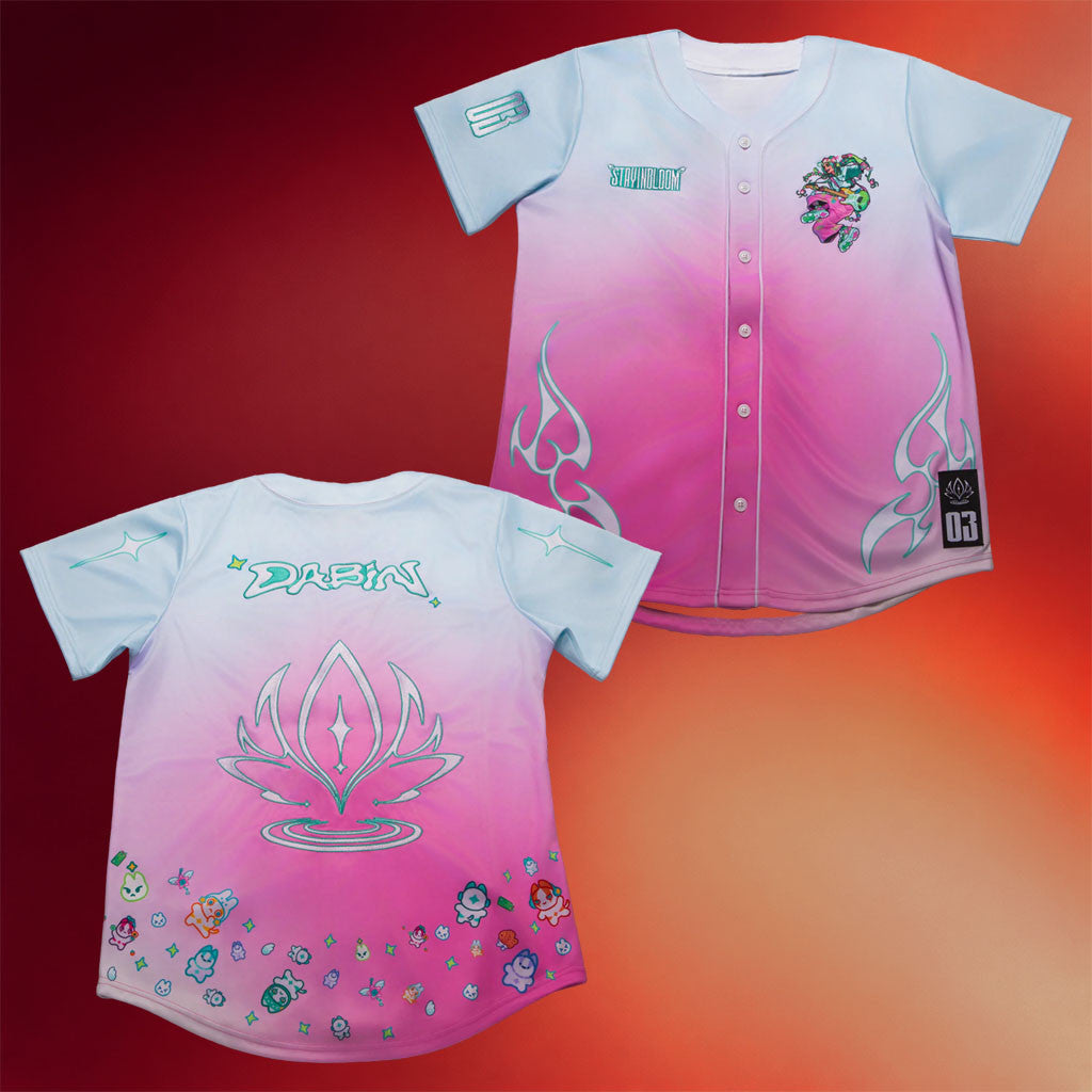 Dabin Merch 2026 Stay In Bloom SF Baseball Jersey Unique Gifts For Husband - Merchluma