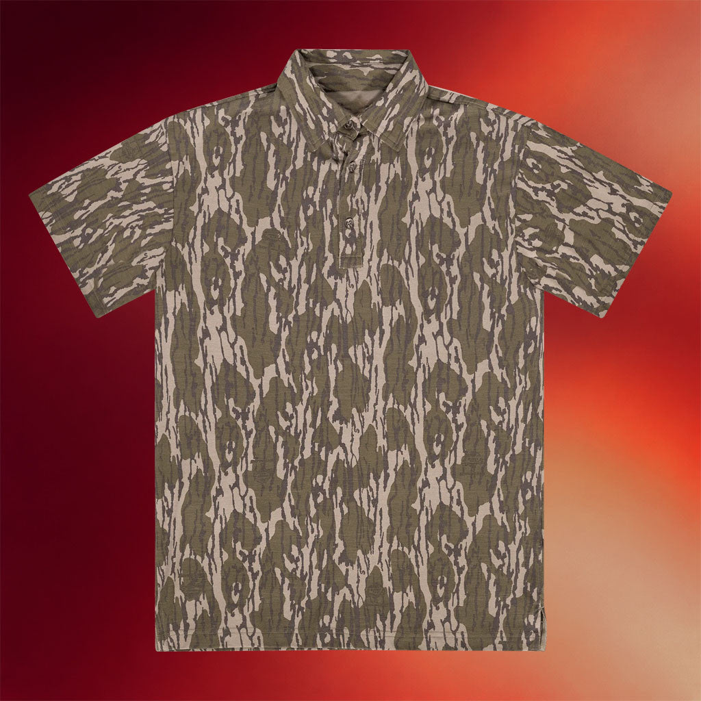 Mossy Oak Merch 2026 Tombigbee Bamboo Light Polo Shirt Outdoor Enthusiast Gift For Dad - Merchluma