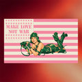 Mariah The Scientist Merch 2026 HSS Soldier Flag Home Decor Make Love Not War Flag Fan Gifts - Merchluma