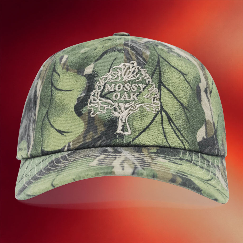 Mossy Oak Merch 2026 Icon Hat Embroidered Mossy Oak Cap Outdoor Lover Gift For Dad - Merchluma