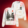 Zeds Dead Merch 2026 Zenith Tie Dye Crewneck Sweatshirt Gift Ideas For Brothers - Merchluma