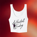A Heartwell Ending Merch 2026 A Heartwell Ending Cropped Tank Top White Gifts For Sisters - Merchluma