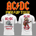 ACDC Power Up Tour 2026 Ohio State Buckeyes Football Shirt ACDC Merch Gift For Music Lovers - Merchluma