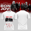 Bon Jovi Forever Tour 2026 T-Shirt Signature Bon Jovi Merch Best Gift For Brothers - Merchluma