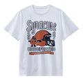 Syracuse Orange Mascot 1987 Undefeated Eastern Champs Football Helmet T-Shirt Football Fan Gift - Merchluma