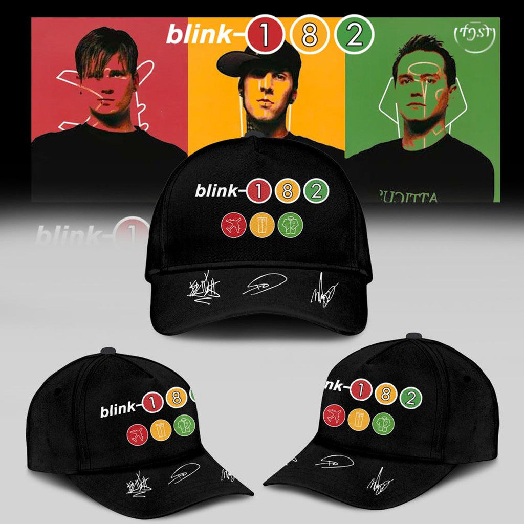 Blink 182 Merch 2026 Take Off Your Pants And Jacket 25Th Anniversary Hat Signature Gift For Fan - Merchluma