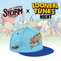 Lake Elsinore Storm Looney Tunes Snapback Hat 2026 Lake Elsinore Storm Merch Present For Him - Merchluma