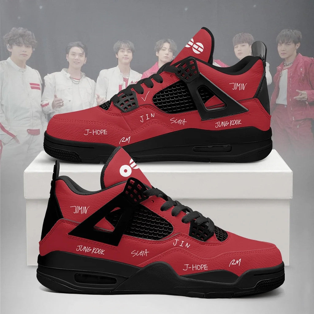 Personalized BTS World Tour Arirang Shoes Sneakers 2026 BTS Merch Best Gift For Fans - Merchluma