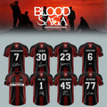 Enhypen Blood Saga 2026 World Tour Jersey Shirt Enhypen Tour Merch Gift For Kpop Fans - Merchluma