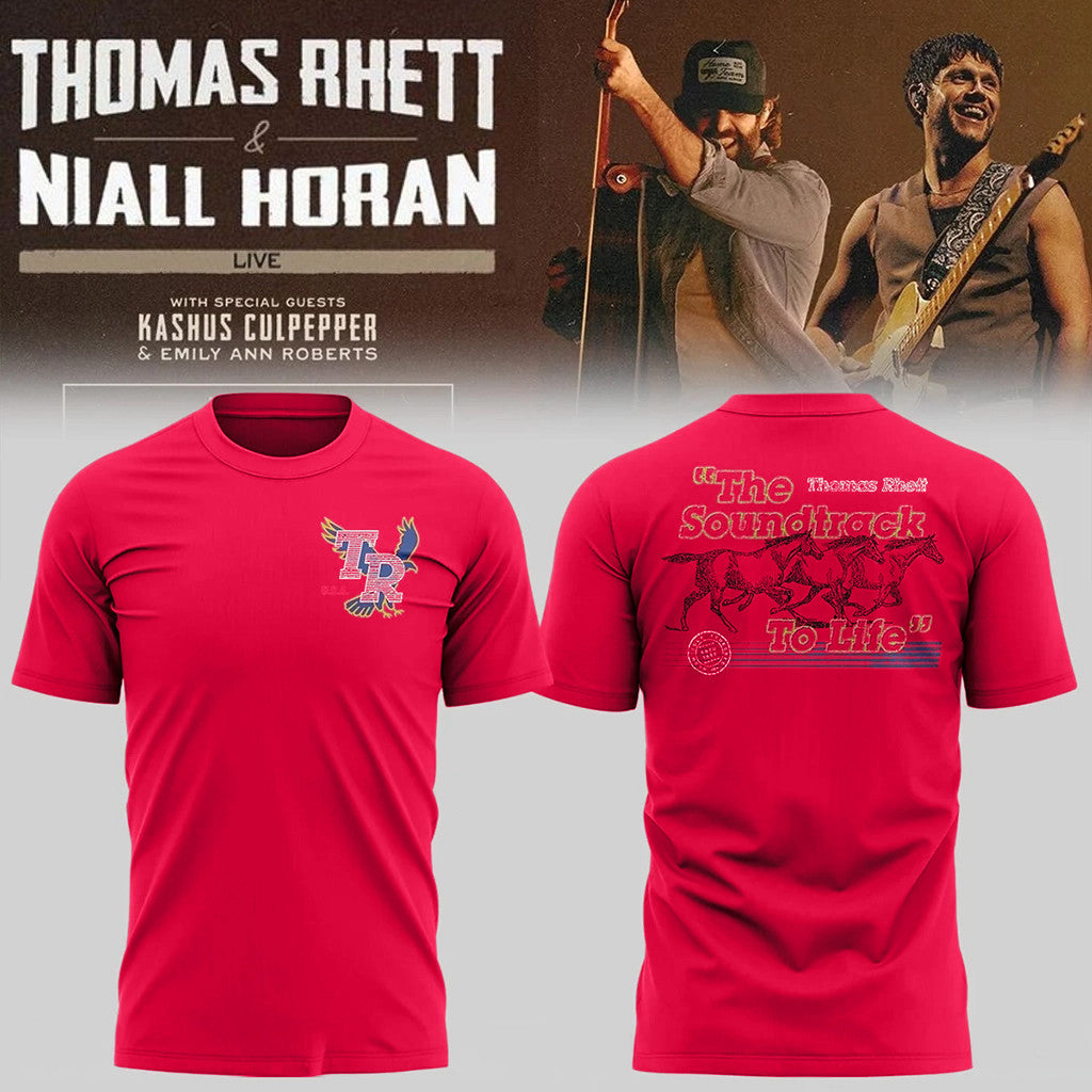 Thomas Rhett And Niall Horan Merch 2026 The Soundtrack To Life Tour T-Shirt Music Lover Gifts - Merchluma