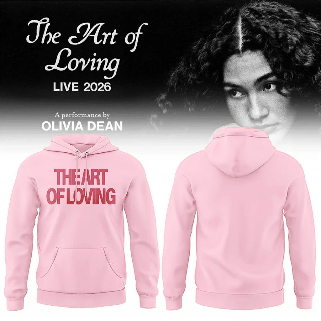 Olivia Dean Tour Merch 2026 The Art Of Loving Hoodie Cool Gifts For Music Lovers - Merchluma