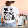 LV Raiders Mom Club Sundays Football Coquette Bow T-Shirt Raiders Merch Gifts For Game Day - Merchluma