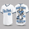 North Carolina Tar Heels Merch Mascot Forever Loyal Fan Baseball Jersey Holiday Gifts For Fans - Merchluma