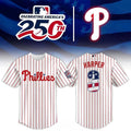 Personalized Philadelphia Phillies Merch 2026 America 250th Baseball Jersey Gifts For Fans - Merchluma