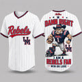 Ole Miss Rebels Mascot Forever Loyal Fan Baseball Jersey Ole Miss Rebels Merch Present Ideas - Merchluma