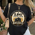 Photography Camera 2847 Photos Later Nailed It T-Shirt Gifts For Fans - Merchluma