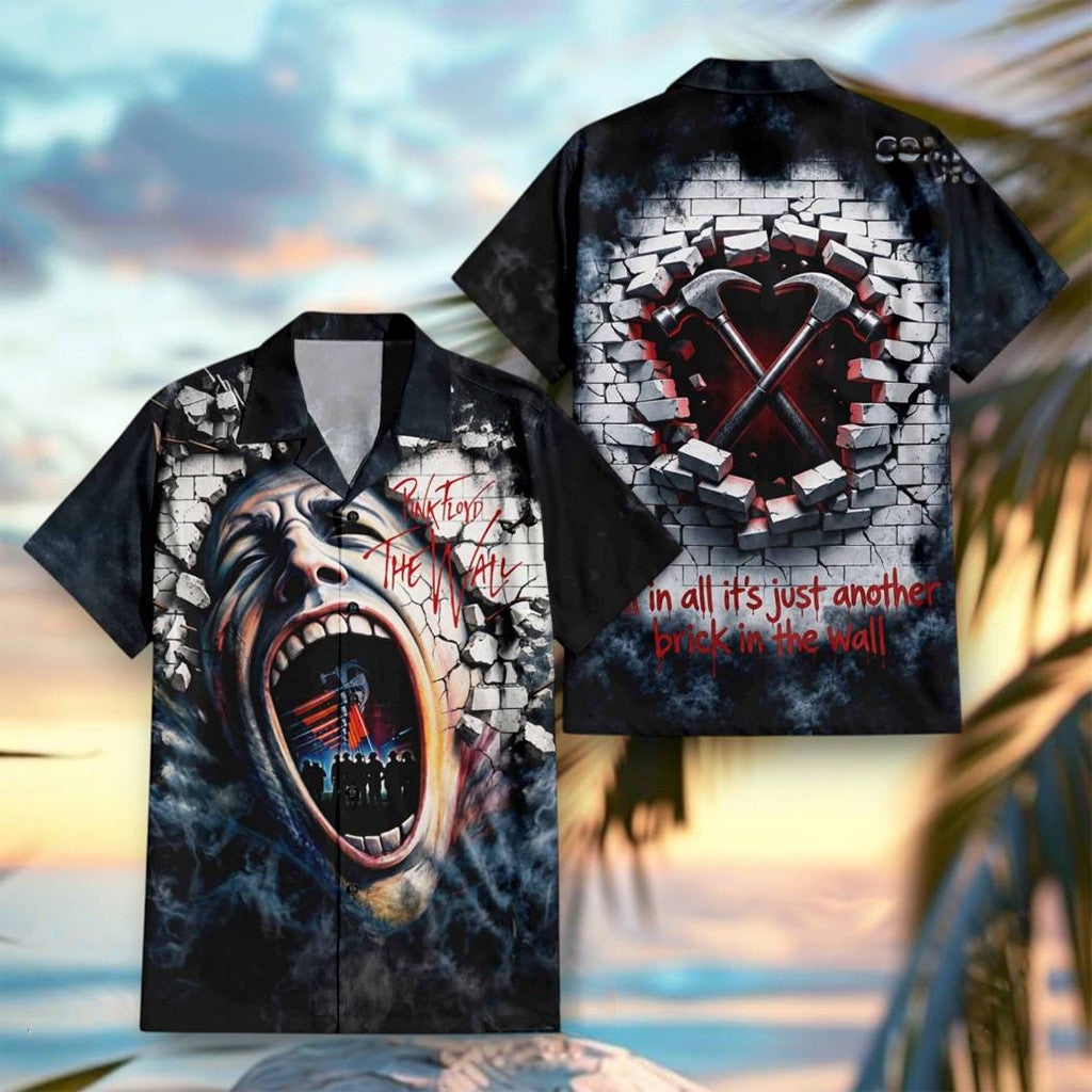 Pink Floyd The Wall Merch 47th Anniversary 2026 Hawaii Shirt Gifts For My Brother - Merchluma